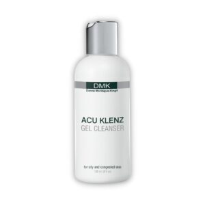DMK Acu-Klenz is a gel cleanser for oily and congested skin available from the Be Beautiful online store.
