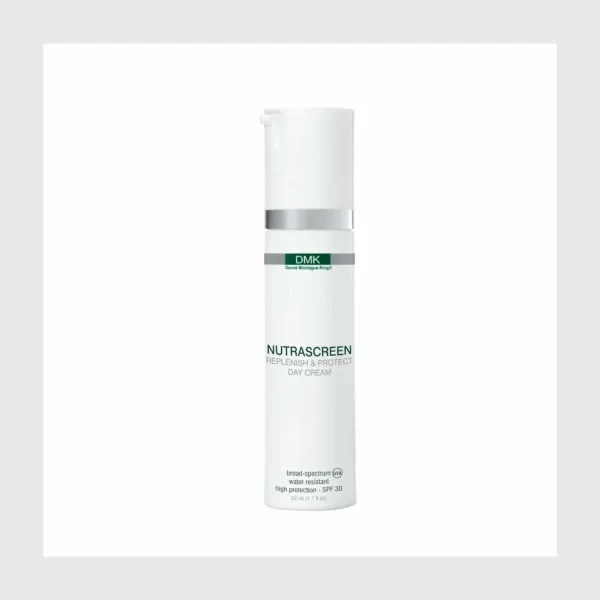 DMK Nutrascreen is a replenish and protect day cream available from the Be Beautiful online store.